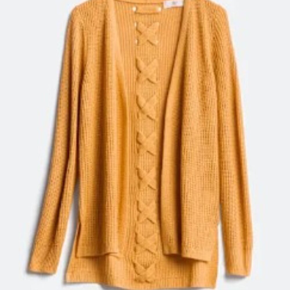 Cross Back Design Cardigan